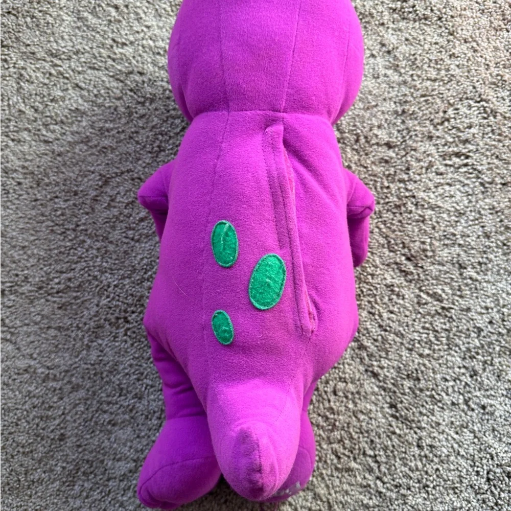 Vintage 1992 Playskool Barney Singing Talking Plush - Picture 3 of 5